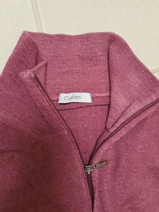Men Cruciani Sweater Dark Pink 50