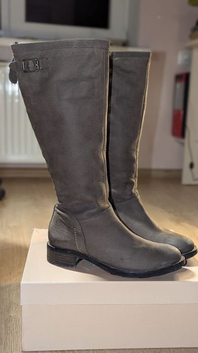 Женские Paul Green Чоботы Натуральная Кожа 38