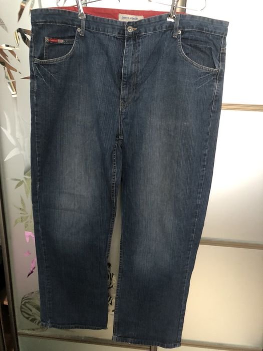 Мужской Pierre Cardin Джинсы Тёмно-синий Бавовна