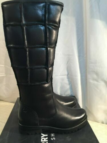 Damen Gerry Weber Stiefel Schwarz Leder 37