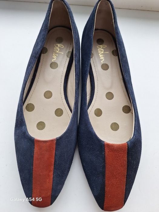 Женские Boden Балетки Синие 37