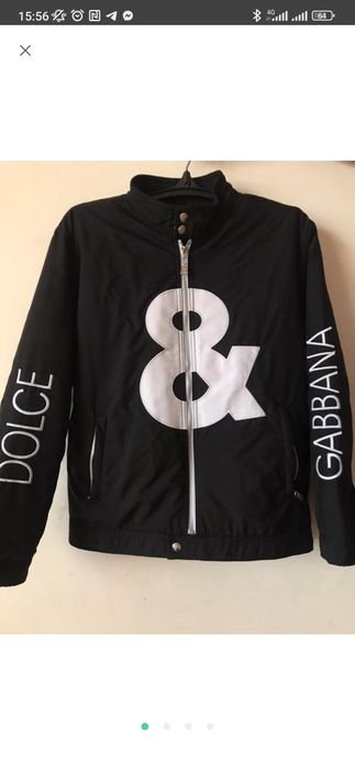 Мужской Dolce & Gabbana Куртка Чёрный 36