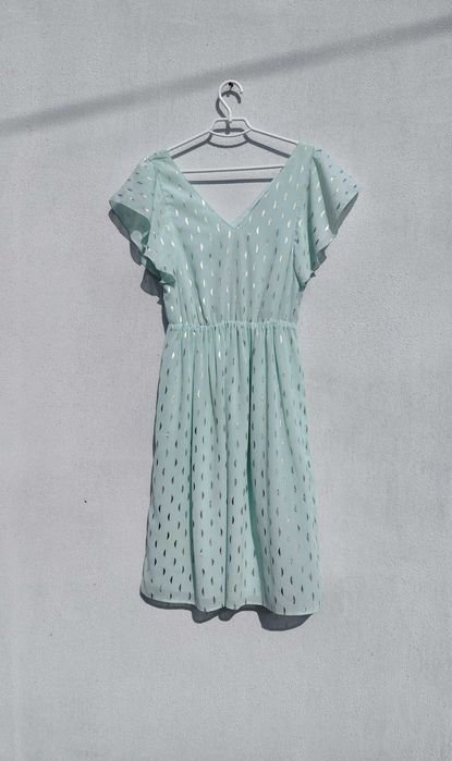 Damen Etam Kleid Helltürkis 36