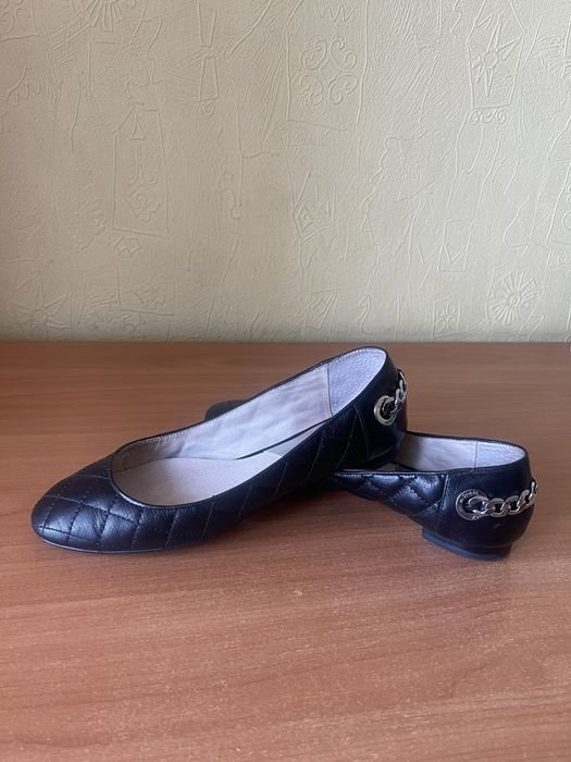 Women Michael Kors Heels Black Leather 38
