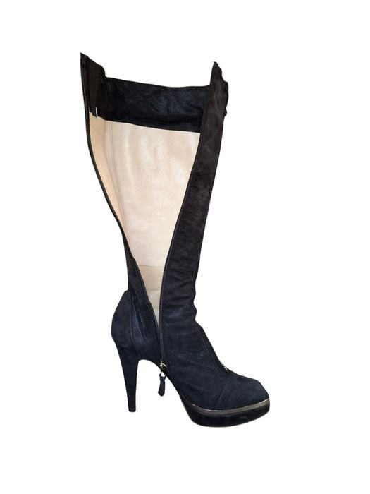 Женские NANDO MUZI Сапоги Чёрные Кожа 39