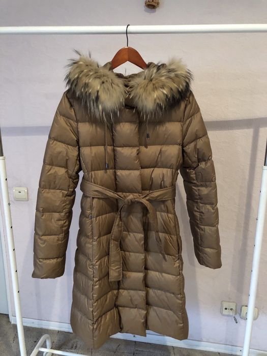 Женский Seventy Пуховик Чёрный 38