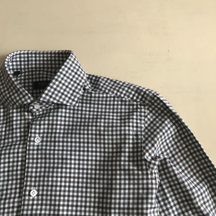 Men Barba Napoli Shirt White L