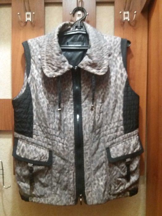 Femme Gerry Weber Gilet Imprimé Animal Synthétique