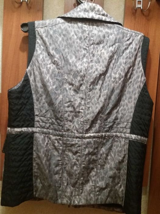 Femme Gerry Weber Gilet Imprimé Animal Synthétique