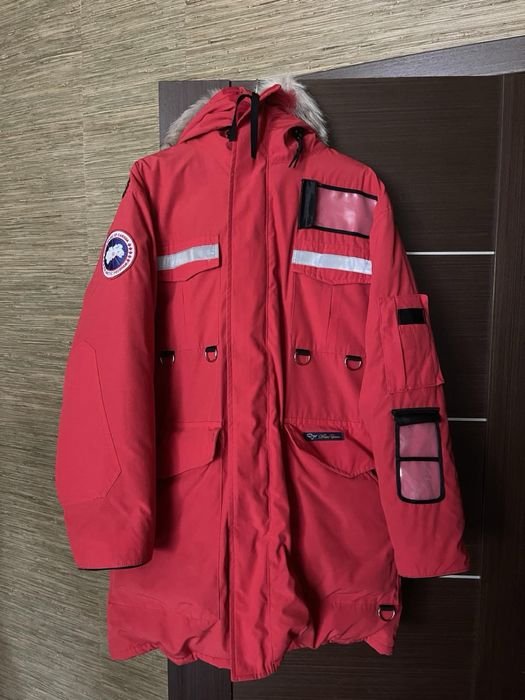 Homme Canada Goose Doudoune Rouge 50