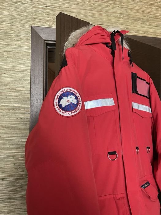 Homme Canada Goose Doudoune Rouge 50
