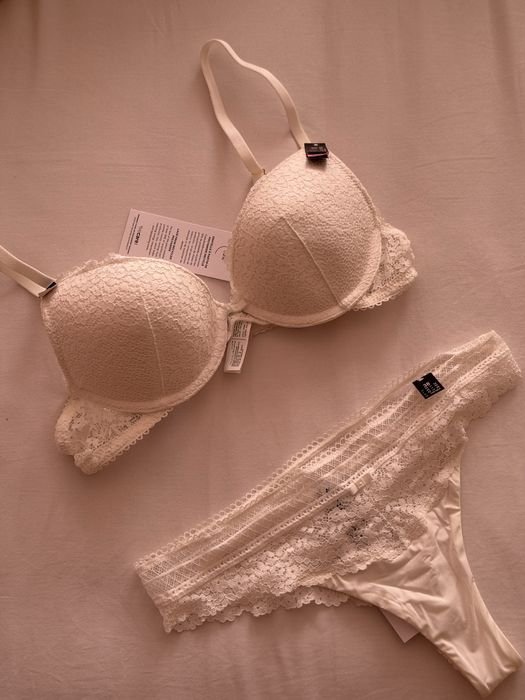 Damen Etam Unterwäsche Weiß 38 / M / 46