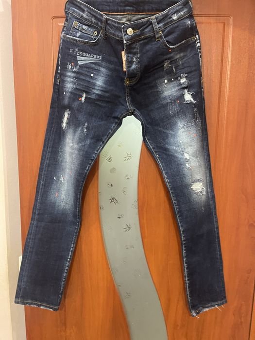 Men Dsquared2 Jeans Navy 48