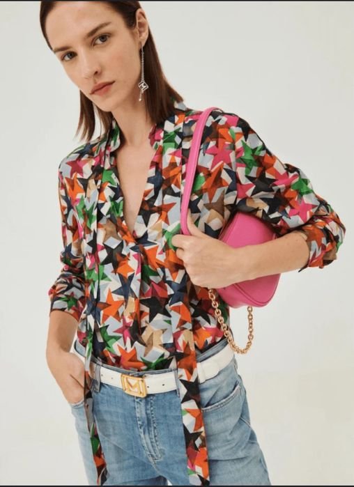Damen Ralph Lauren Hemd Mehrfarbig Viskose 42
