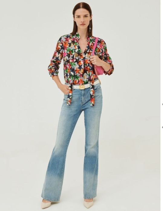 Damen Ralph Lauren Hemd Mehrfarbig Viskose 42