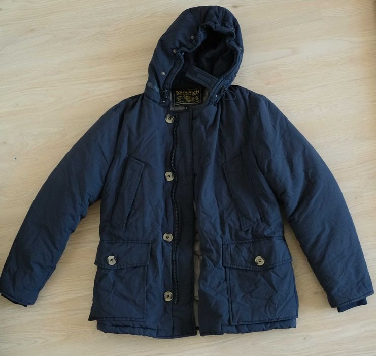 Damen Woolrich Parka Marineblau 36