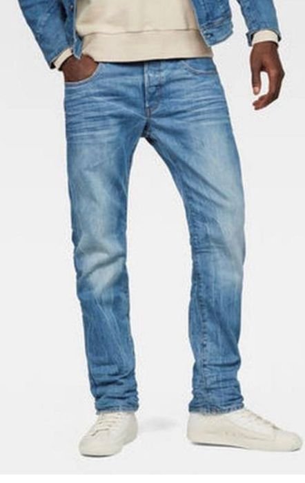 Uomo G-Star Raw Jeans Blu Chiaro Denim W31 L32