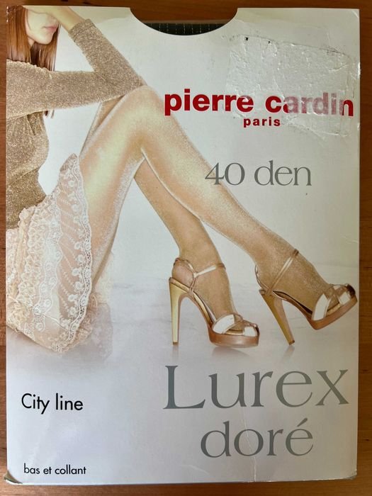 Donna Pierre Cardin Collant Nero 1-2 (S)