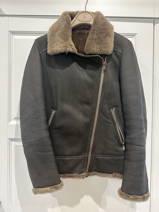 Damen Brunello Cucinelli Mantel Braun 38