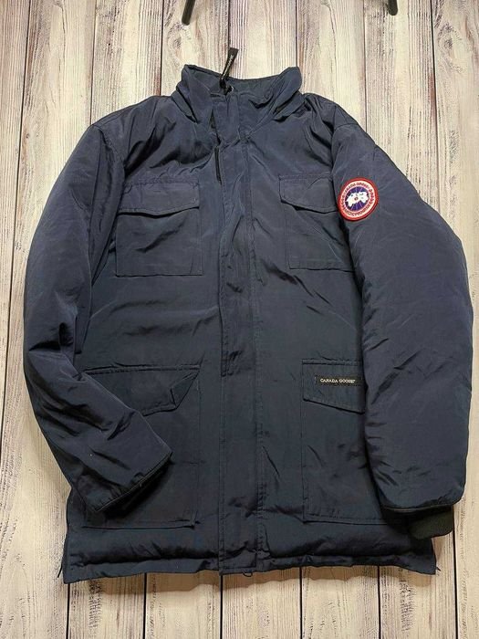 Homme Canada Goose Parka Noire 42