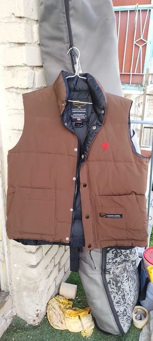 Herren Canada Goose Weste Braun 34