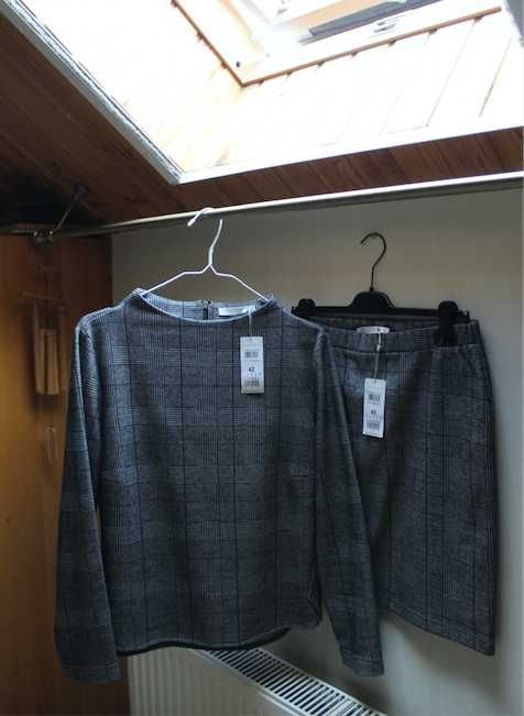 Femme Betty Barclay Costume Gris Coton 40