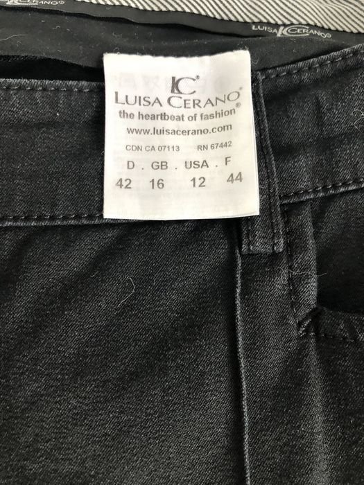 Donna Luisa Cerano Pantaloni Neri 42