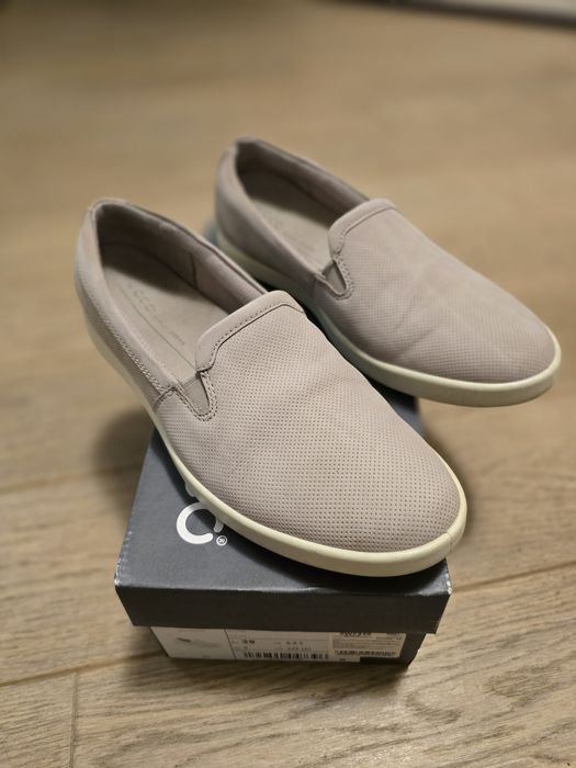 Женские Ecco Мокасины Нубук 39