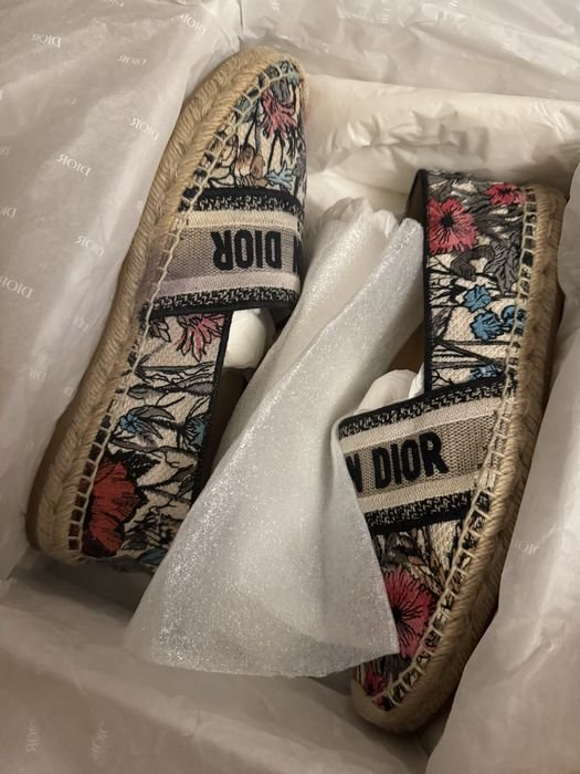 Women Dior Espadrilles Textile 39