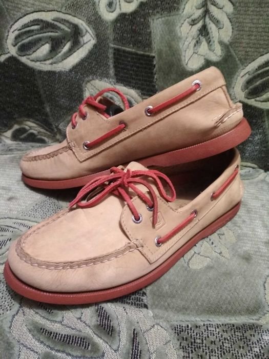 Homme Sperry Mocassins Top-Siders Cuir 43