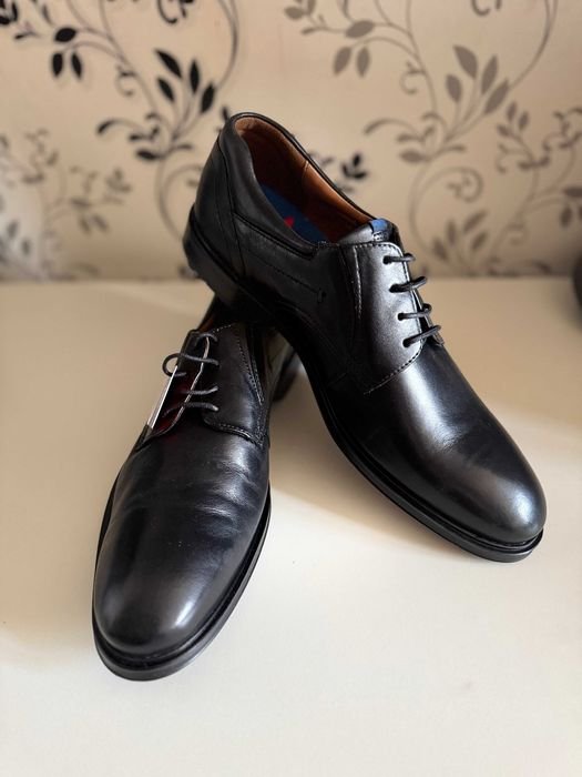 Homme Lloyd Chaussures Noir Cuir 45