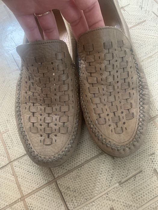 Мужские Sioux Туфли Бежевый Натуральная кожа 42