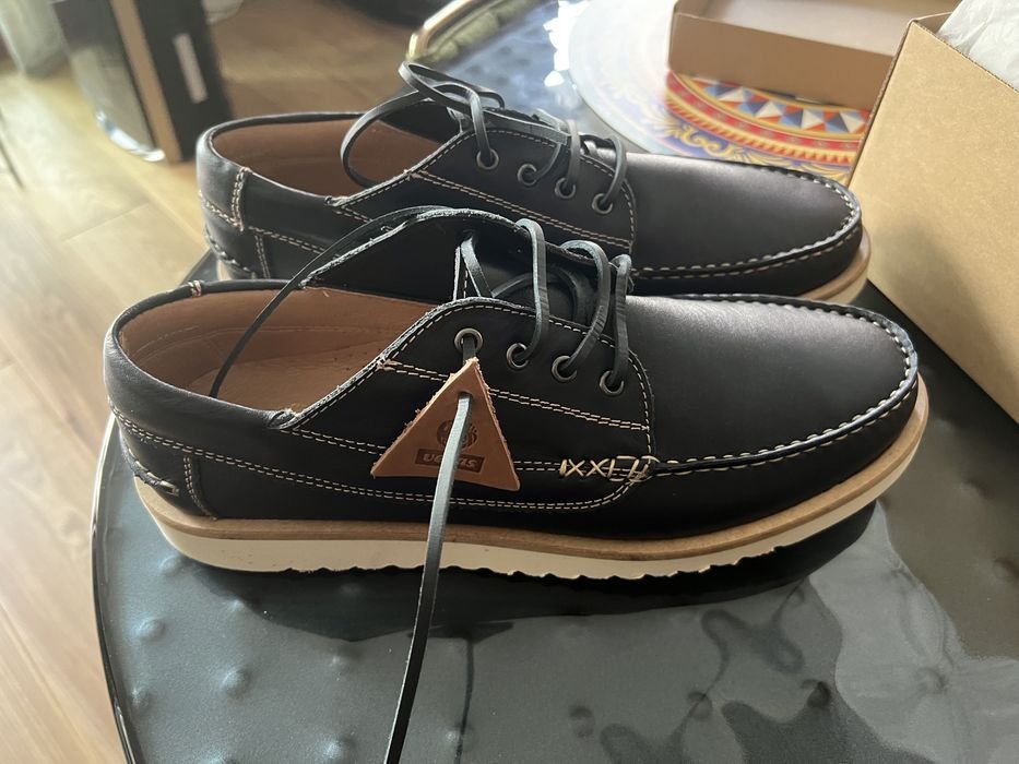 Мужские Pretty Green Лоферы Тёмно-синий Кожа 45