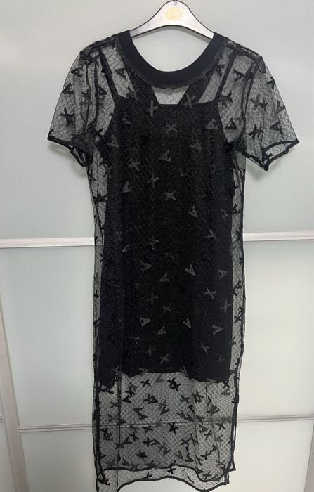 Женское Armani Exchange Платье Чёрное 36