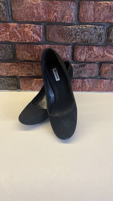 Damen Dune High Heels Wildleder 40-41