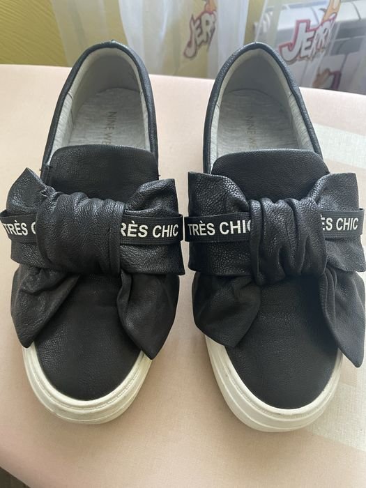 Men Nine West Loafers Black Leather