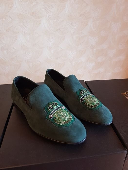 Мужские Gucci Лоферы Зелёные 39