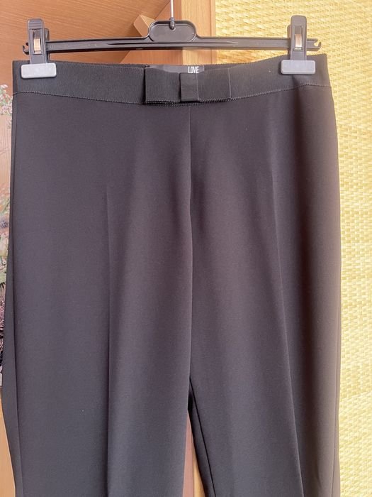 Женские Love Moschino Брюки Чёрные