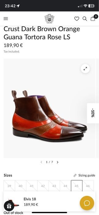 Uomo Melvin & Hamilion Stivali 45