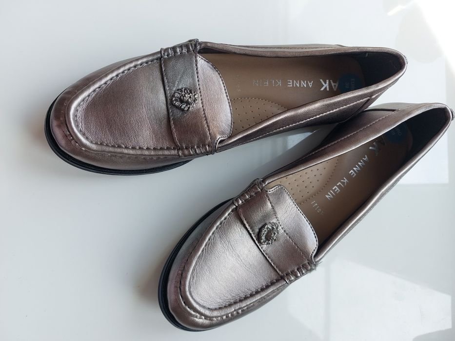 Homme Anne Klein Mocassins Bronze 38.5