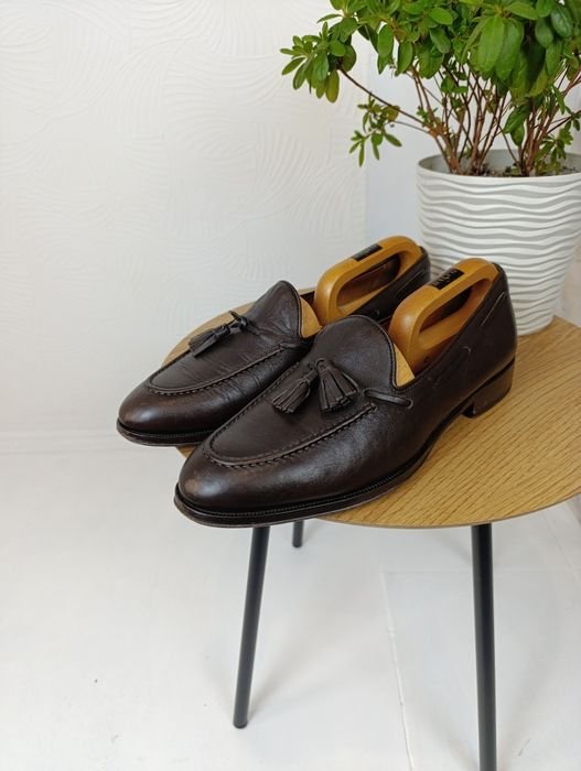 Men Suitsupply Loafers Brown Leather 41.5