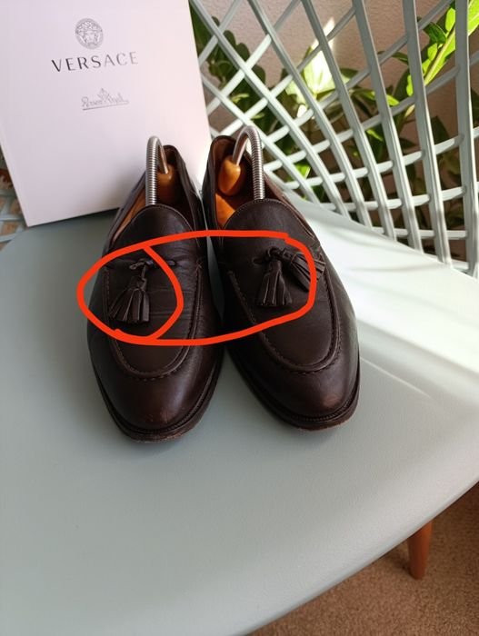 Men Suitsupply Loafers Brown Leather 41.5