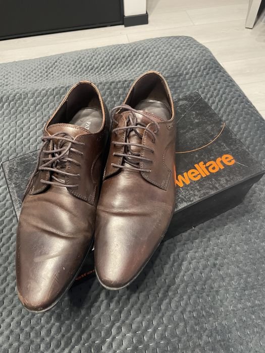 Herren Pazolini Absätze Braun Leder 41