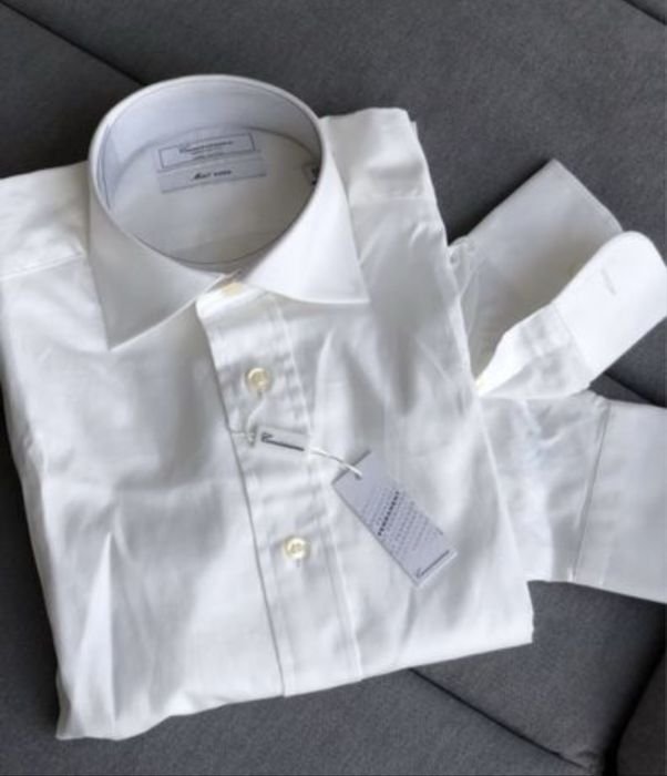 Homme Camicissima Chemise Blanche Coton 36