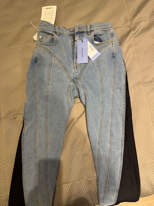 Donna Mugler Jeans Blu