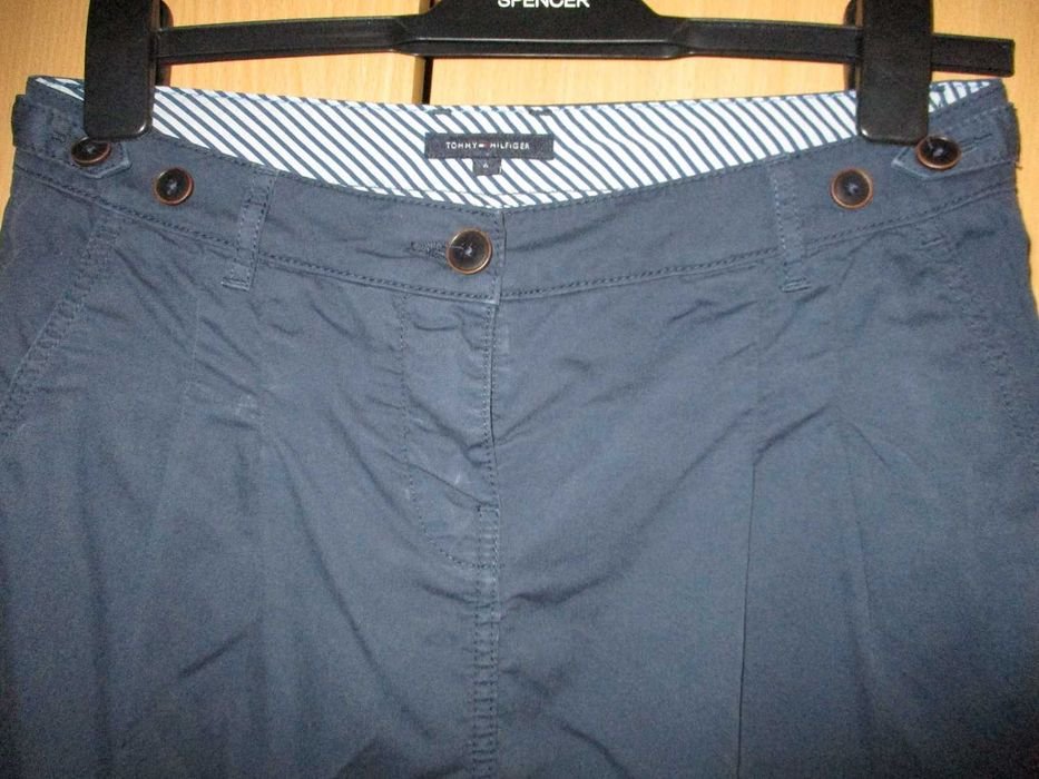 Women Tommy Hilfiger Skirt Blue Cotton 6