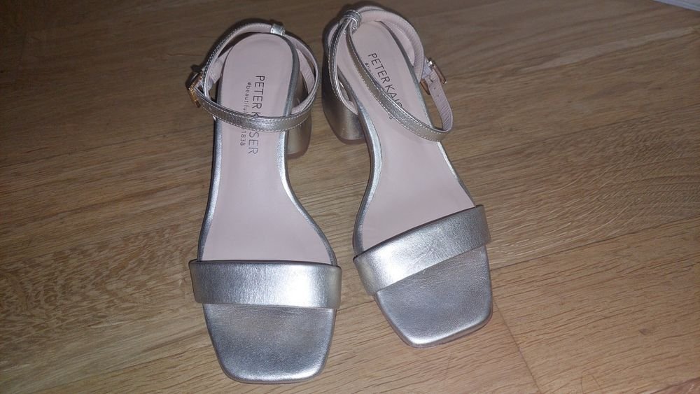 Женские Босоножки Золотые 36