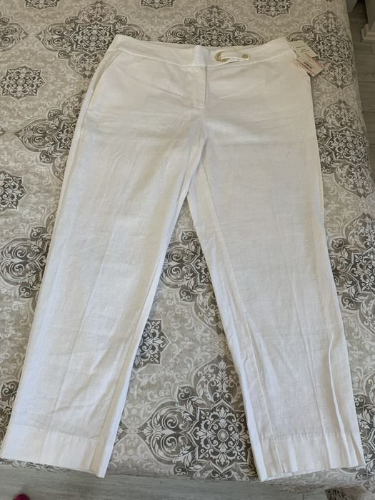 Femme Anne Klein Pantalon Blanc