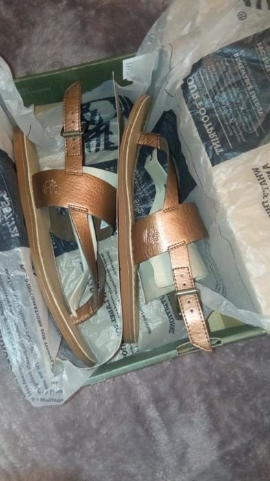 Donna Timberland Tacchi Bronzo Pelle 38