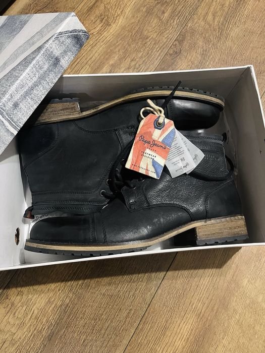 Homme Pepe Jeans Bottes Bleu Marine 44
